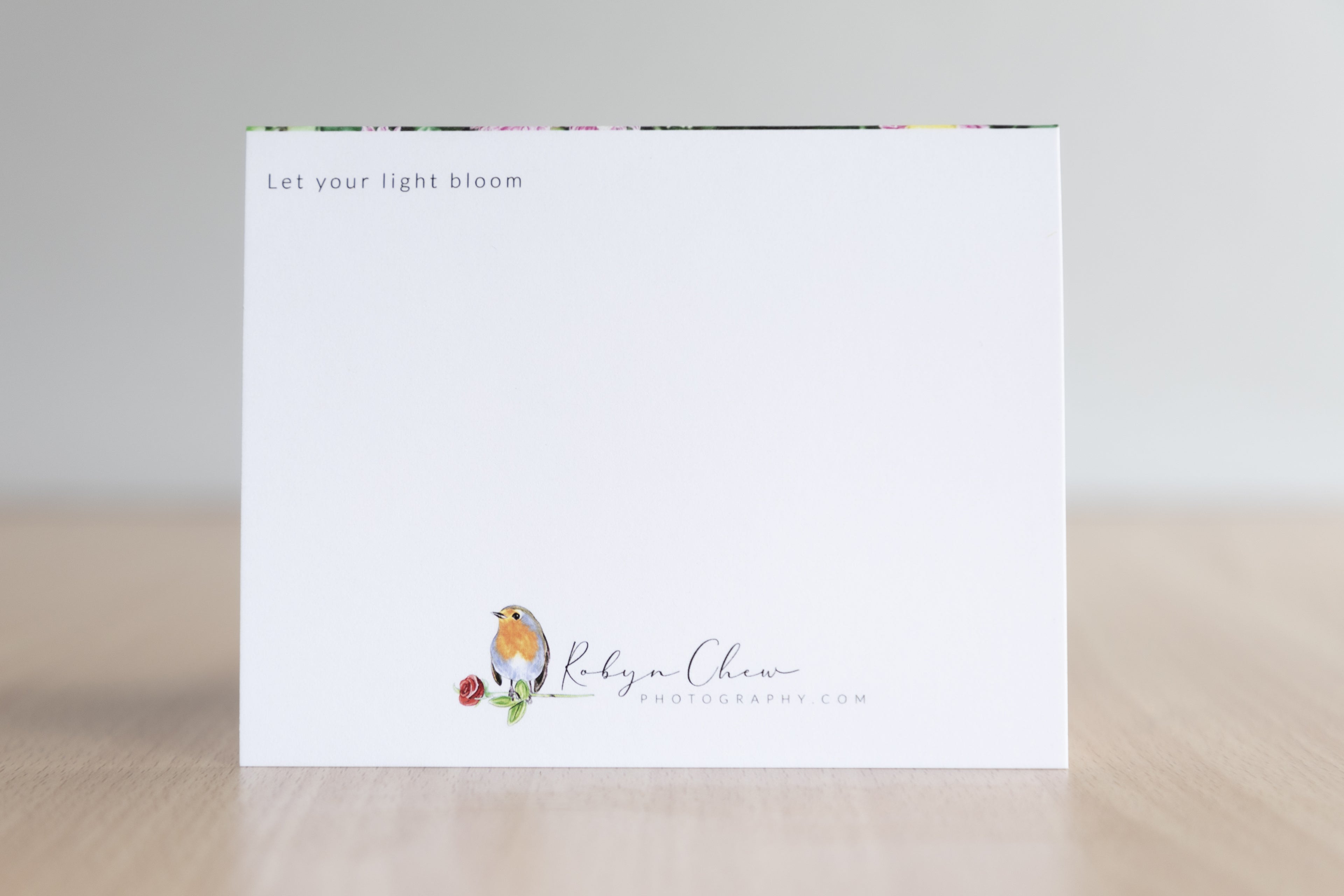 Let your light bloom